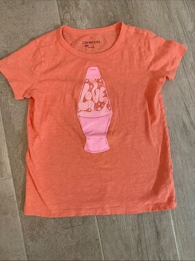 Crewcuts Coral Pink Lava Lamp Tee